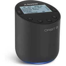 Avantree Orbit B - LED 디스플레이가 장착된 TV용 Bluetooth 송신기 및 수신기 사운드바 패스스루 장거리 여러 헤드폰용 저지연 오디오 어댑터 사운드 지연 없, Basic Version