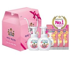 아이깨끗해 레몬 중지함 세트(250ml 2개+200ml 리필 3개), 6개