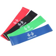 4 pcs 저항 탄성 효과적인 물리적 이동성 유연한 라텍스 밴드 운동 요가 벨트 고무 피트니스 훈련 스트레치 스포츠