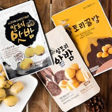 [알토리] 100%국내산 알토리 맛밤 50g 10봉 외 알밤 꿀밤 선택, 꿀밤 100g x 5봉(총500g)