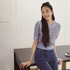 잇미샤23 반소매 크롭 니트풀오버 ITN9ZPO670778395