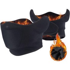 HEROBIKER Neck Gaiter 오토바이 페이스 마스크 하프 방풍 발라클라바 보호 러닝 스키 스노보드 라이딩 기타 스포츠 남녀, 1개