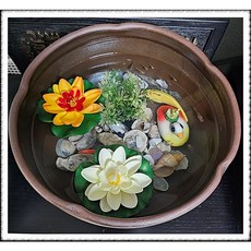 철재 옹기별수반 [중], 1개