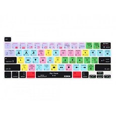 XSKN Final Cut Pro X 10 English Silicone Shortcuts Keyboard Cover Skin for Touch, 단일상품, 단일상품