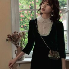 써스데이아일랜드코듀로이원피스