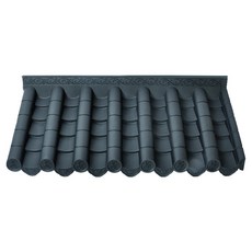플라스틱 기와 지붕 장식 인테리어 110 x 50cm, 한개옵션0
