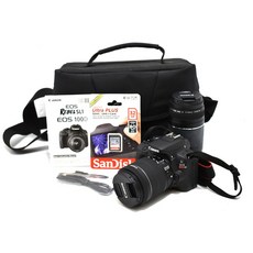 캐논 EOS 레벨 SL1 디지털 SLR 카메라 ds126441(EFS18-55mm+EF75-300 렌 포함)
