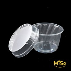 KP750 과일빙수용기 (중) 샐러드용기 과일컵 팥빙수컵 과일빙수컵 팥빙수용기 빙수포장용기 빙수일회용용기 페트빙수용기 200세트, 200개