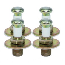 문짝 잠금 스트라이커 나사 와셔 볼트 터치 래치 코터 핀 자동차, 3.4PC, 1개