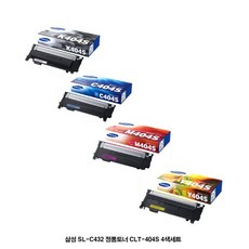 CJ;+삼성 SL-C432 정품토너 CLT-404S 4색세트_S/N:AB+7BAA1C ; C482 C482W C482FW C430W C430 C432 C432W C483 C483W C483FW C433 C433W C430FW C432, cj*0 ; 1, cj*0 ; 본상품선택
