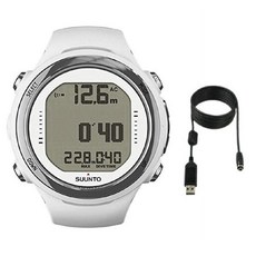 Suunto D4i Novo White(호환 가능한 USB 케이블 포함) Suunto D4i Novo White with compatible USB Cable, 1개 - 순토d4i케이블