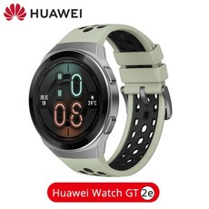 화웨이 시계 GT 2e 100 운동 모드 gt2e 스마트 시계 1.39 "AMOLED 2 주 대기 5ATM 방수 스포츠 시계 혈액 산소, Mint Green