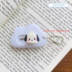 도파민 클라우드 대량 편지 오프너 귀여운 유틸리티 나이프 미니 박스 커터 수제 샤프 1개, White handle dog
