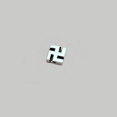 비즈톡 [SVP-12-01]순은펜던트 실버925 만자 통과형 6mm 염주팔찌만들기