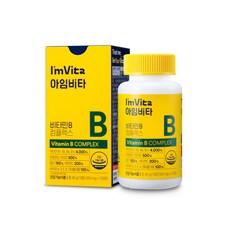 종근당건강 아임비타 비타민B 컴플렉스 1박스(2개월분) 고함량 비타민B