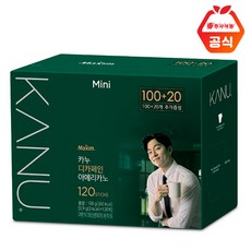 동서 맥심 카누 디카페인미니 100T + 20T, 1개, 120개입, 108g