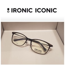 [얼베인옵티컬] 아이로닉아이코닉 IN6723 C.18 프랭크커스텀st 코가편한 가벼운뿔테 ironiciconic 세련된