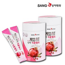 [1+1] 여성에 좋은 상아제약 미스핏 콜라겐 상아석류젤리 20g X 60포, 2개