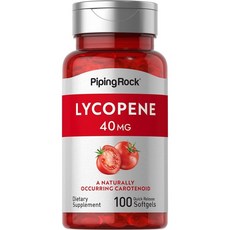 미국 Piping Rock 라이코펜 리코펜 Lycopene 40 mg 100소프트젤, 100개