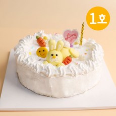 토끼 케이크 만들기 세트 1호 쌀이랑놀자 DIY 키트, 하늘토끼, 1개