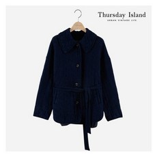 써스데이아일랜드 [Thursday Island] 데님 하트 퀼딩 점퍼(T216MJP135W)