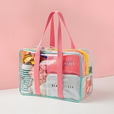 블랑블랙컬러팝비치백