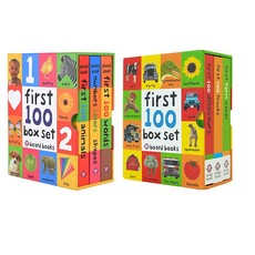 First 100 series 6 Books Children Collection Box Set (First Animals Words Numbers Colors Shapes F