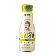 샘표 우리아이 순한간장 국물용 200ml 풍미 완내스 쏘울푸드 캠핑요리 기사식당, 29개