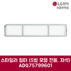 LG전자 엘지 정품 스타일러 필터 5벌 모델 전용 자석부착 S5WBP 제품 순정품, 기본선택, 1개