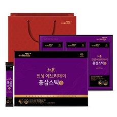[대상웰라이프] 진생에브리데이 홍삼스틱 순(10ml x 30포) x 2박스, 단품,