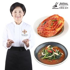 요리연구가 이종임 포기김치 5kg + 열무물김치 3kg -인증, 65kg이하건성