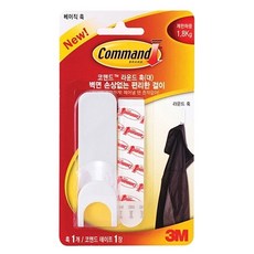 나누리3333M 코맨드 라운드훅 17403 대 박스 12개입 벽고리 도어훅 행거 벽걸이 다용도걸이+Nanuㄹ1, sksnfl, sksnfl
