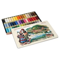 Gutermann 구터만 크리에이티브 퀼팅실 48색 세트 독일직배, 기본