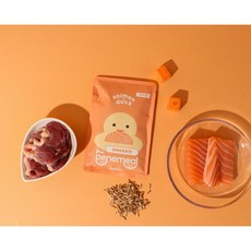 이빨이 없어도 맛있게 먹을 수 있는 분말형 사료 페네밀 고양이용 (50g X 10포), 연어&오리맛(미역 함유), 10개, 50g