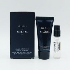 블루 드 샤넬 EDP 1.5ml + 블루 드 샤넬 3 in 1 모이스춰라이저 5ml