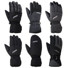 [어라이즈] (WG007) 성인/주니어 방수소재내장 스키/보드 장갑 모음 택1, 상품타입:AWGA022BK 블랙L