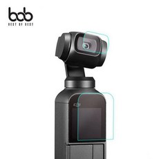 디자인그룹 티에스 bob 매직쉴드 DJI 오즈모포켓 카메라 렌즈 보호필름 액션캠 액세서리, 오즈모렌즈보호필름 투명