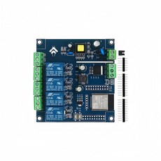 AC DC 전원 공급 장치 ESP32 와이파이 블루투스 BLE 4 채널 릴레이 모듈 ESP32-WROOM 개발 보드, [01] 4 channel relay m, 1개