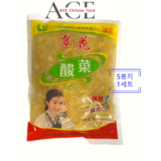 ACE 중국식품 추이화 쏸차이 중국절임배추 500g*5봉, 500g, 5개