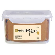 [전통식품] 한국맥꾸룸 황금빛 맥된장2.4kg 시골 재래식 한식 전통 집 된장, 2.4kg, 1개
