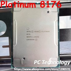 인텔 제온 플래티넘 8176 QS SR37 플래티넘 8176 프로세서 38.5M 캐시 2.10GHz 28 코어 165W 3647 CPU, 한개옵션0