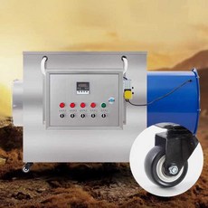 산업용전기열풍기 대형 농업용 온풍기 이동식 공사장, 5KW380V스테인리스스틸고구성+20m윈드벨트