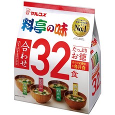 마루코메 미소 시루 즉석국 32식 아와세 일반, 1개