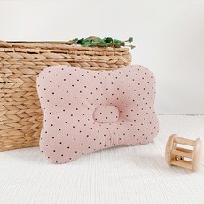 마롤로뜨 유아용 코지도트 짱구베개, 핑크, 1개