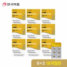 [안국약품] 더블랙 맥주효모 비오틴 9박스(18개월분)