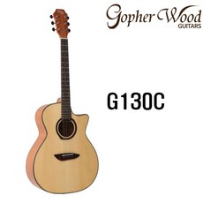 고퍼우드 G130C 초보자용 입문용 어쿠스틱 통기타