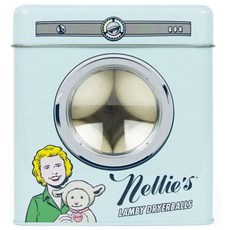 낼리스 울 드라이어볼 건조기 천연 양모볼 정전기제거 먼지제거 건조시간 단축 4개 Nellie's Scented Wool Dryerball 4