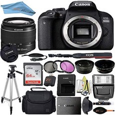 Canon (ZT) Canon EOS T7I 800D DSLR 카메라 (18-55mm 렌즈 포함) + 전문가 용 액세서리 ZeeTech 번들 (P, One Color_Professional Bundle, 상세 설명 참조0, 상세 설명 참조0