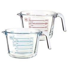 아이락 내열 유리 계량컵 250ml 2colors 계량용컵 계량컵 계량기, 1개