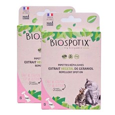 바이오강스 바이오스팟틱스 스팟온 고양이용 1ml x 5개, 5ml, 2개